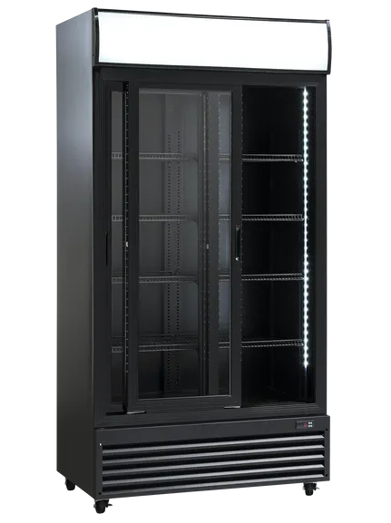 ScanDomestic SD 802 BSLE Displaykabinet til køleskab 658 L Fritstående D ScanDomestic SD 802 BSLE Displaykabinet til køleskab 658 L Fritstående D